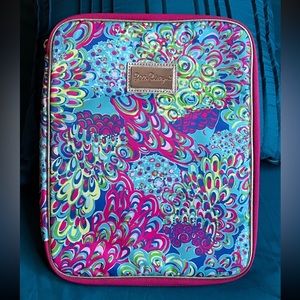 Lilly Pulitzer Lagoon Agenda Folio tablet sleeve laptop
